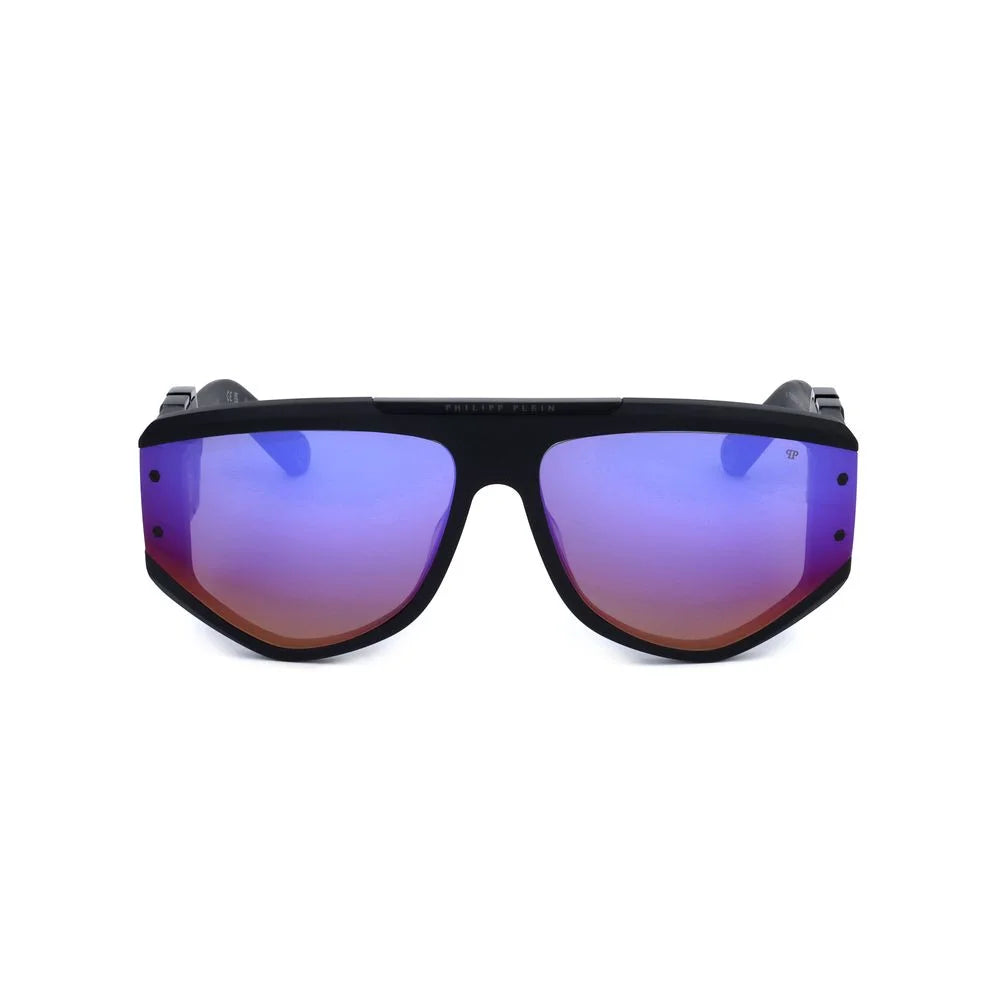 Philipp Plein Black Acetate Sunglasses