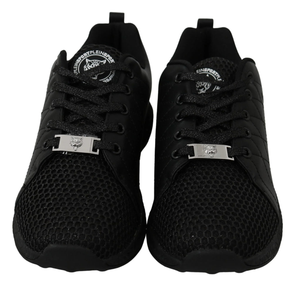 Philipp Plein Black Casual Running Sneakers Shoes - EU36/US5.5 - Sneakers