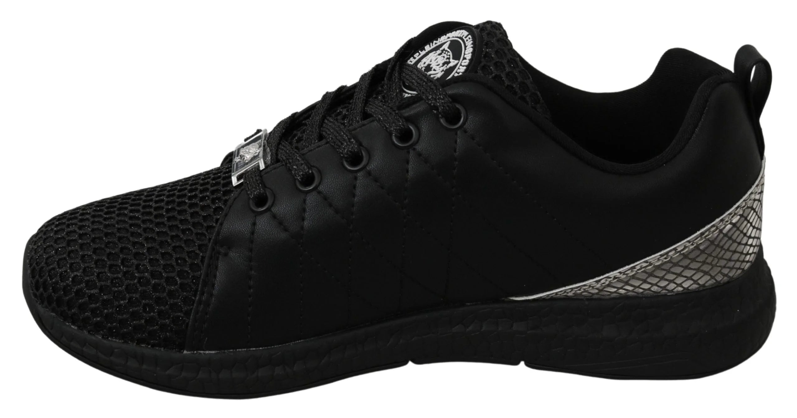 Philipp Plein Black Casual Running Sneakers Shoes - EU36/US5.5 - Sneakers