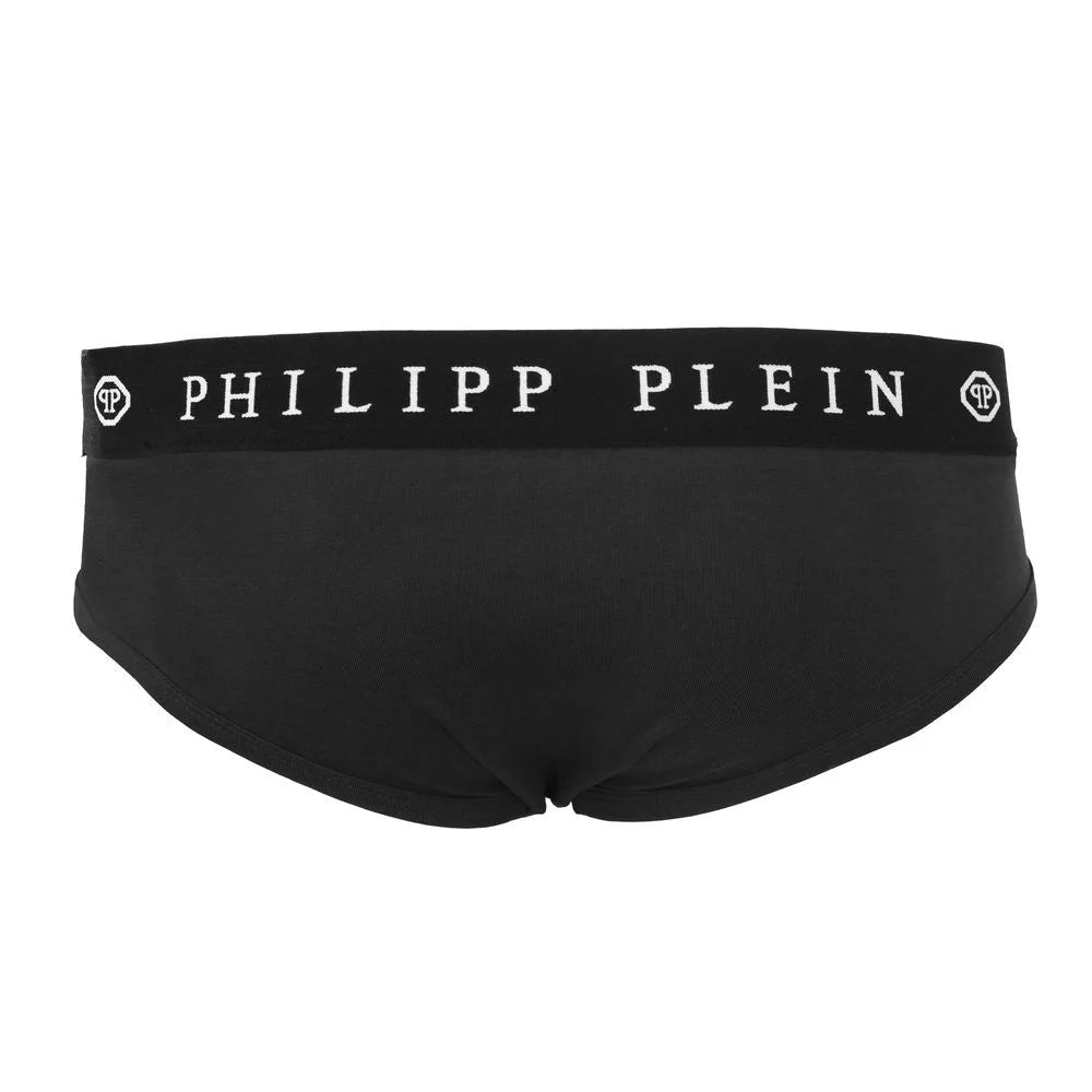 Philipp Plein Black Cotton Men Boxer Short Pack - XL - Boxer Shorts