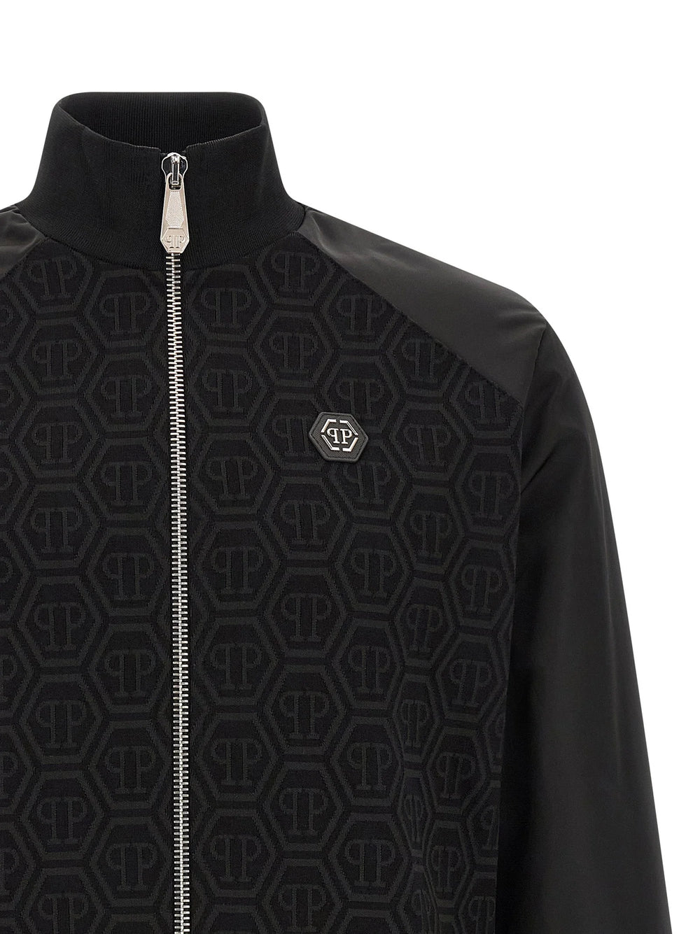 Philipp Plein סווטשירט כותנה שחור