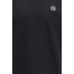 Philipp Plein Black Cotton Sweatshirt