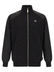 Philipp Plein סווטשירט כותנה שחור
