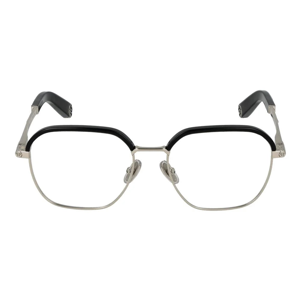 Philipp Plein Black Men Glasses Frame - Eyeglasses
