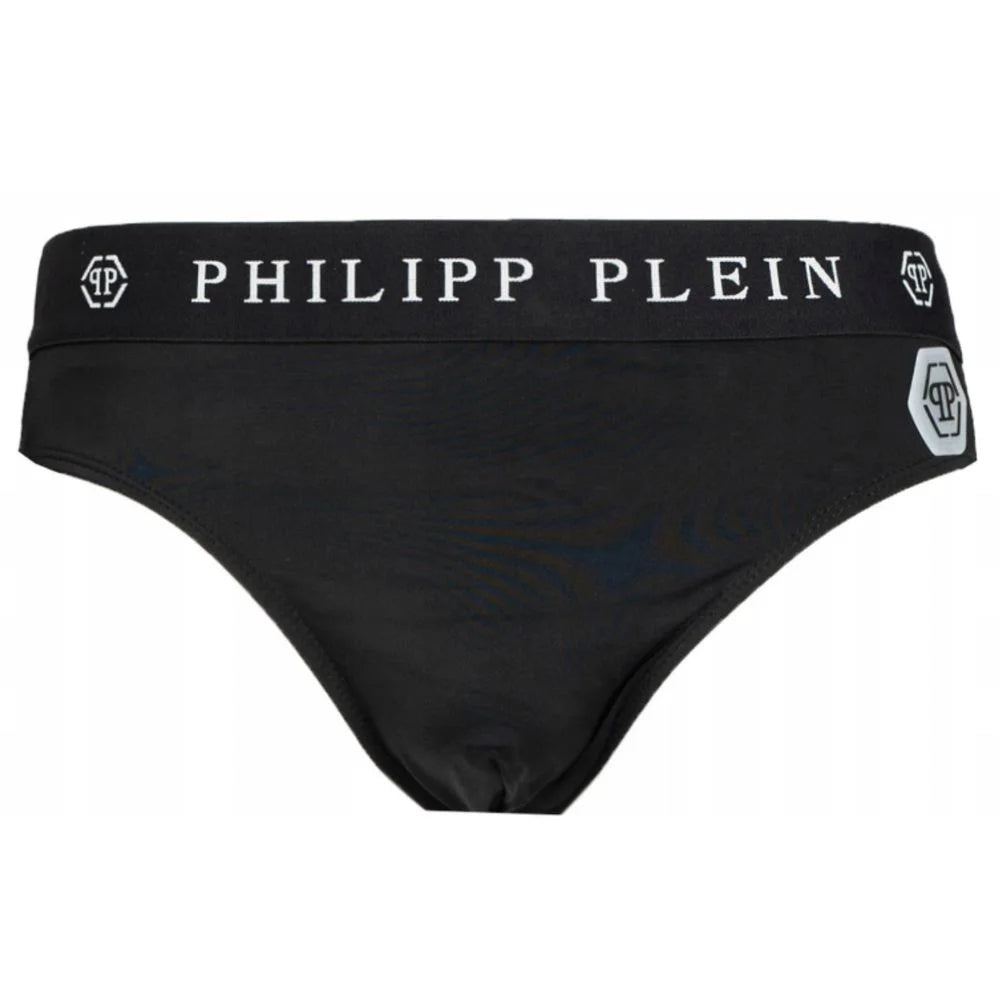 Philipp Plein Black Polyamide Men Swimwear - Swim Briefs