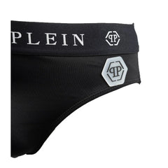 Philipp Plein Black Polyamide Men Swimwear - Swim Briefs