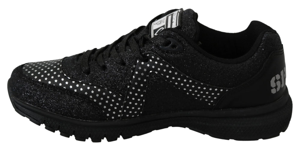 Philipp Plein Black Running Jasmines Sneakers Shoes - Sneakers
