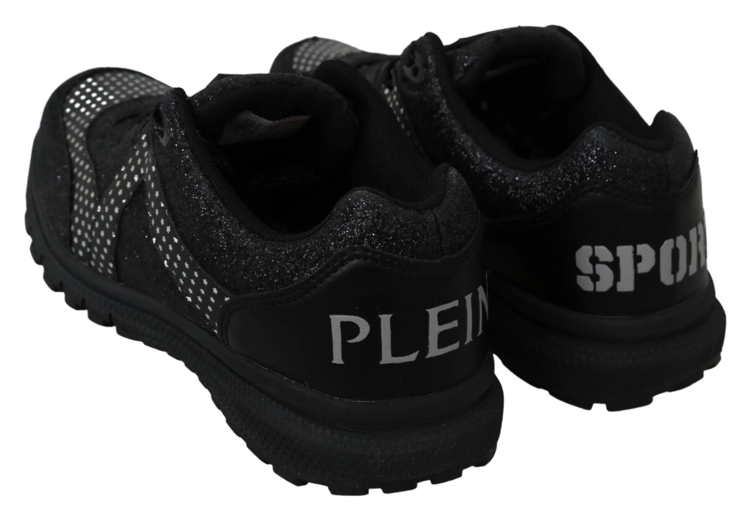 Philipp Plein Black Running Jasmines Sneakers Shoes - Sneakers