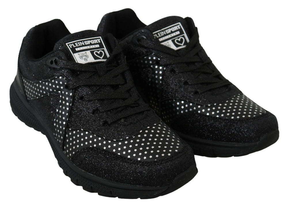 Philipp Plein Black Running Jasmines Sneakers Shoes - Sneakers