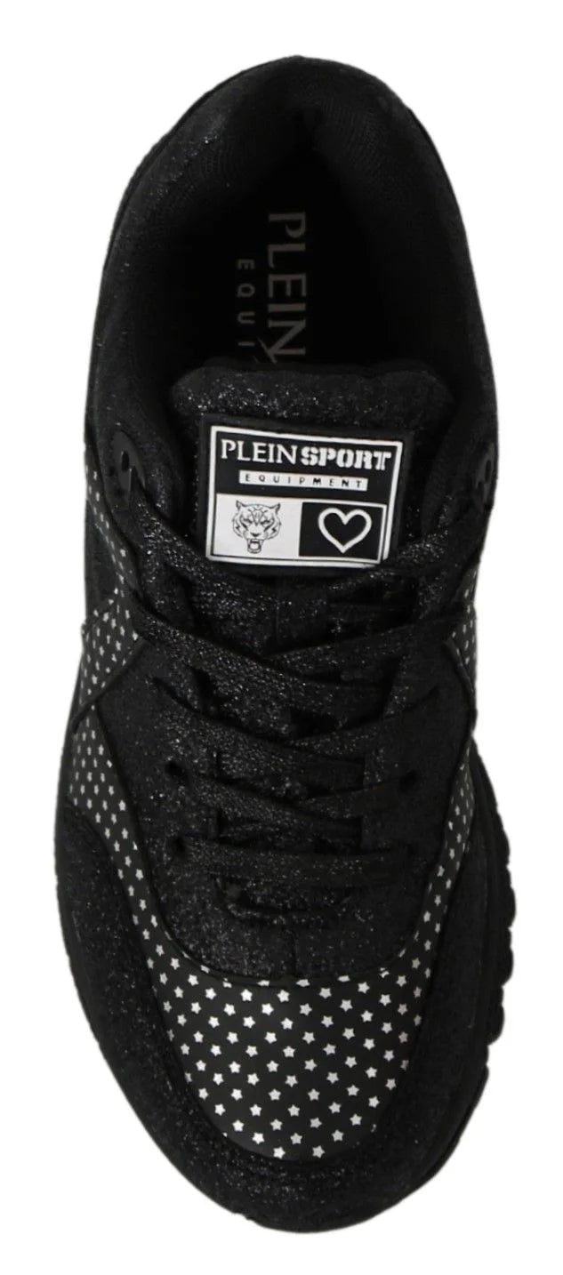 Philipp Plein Black Running Jasmines Sneakers Shoes - Sneakers