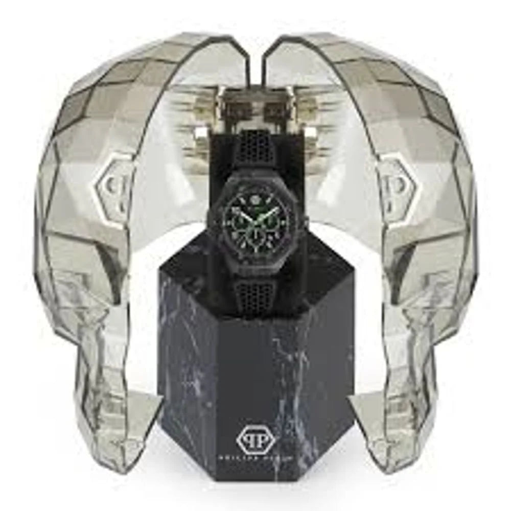Philipp Plein Black Synthetic Sport Watch