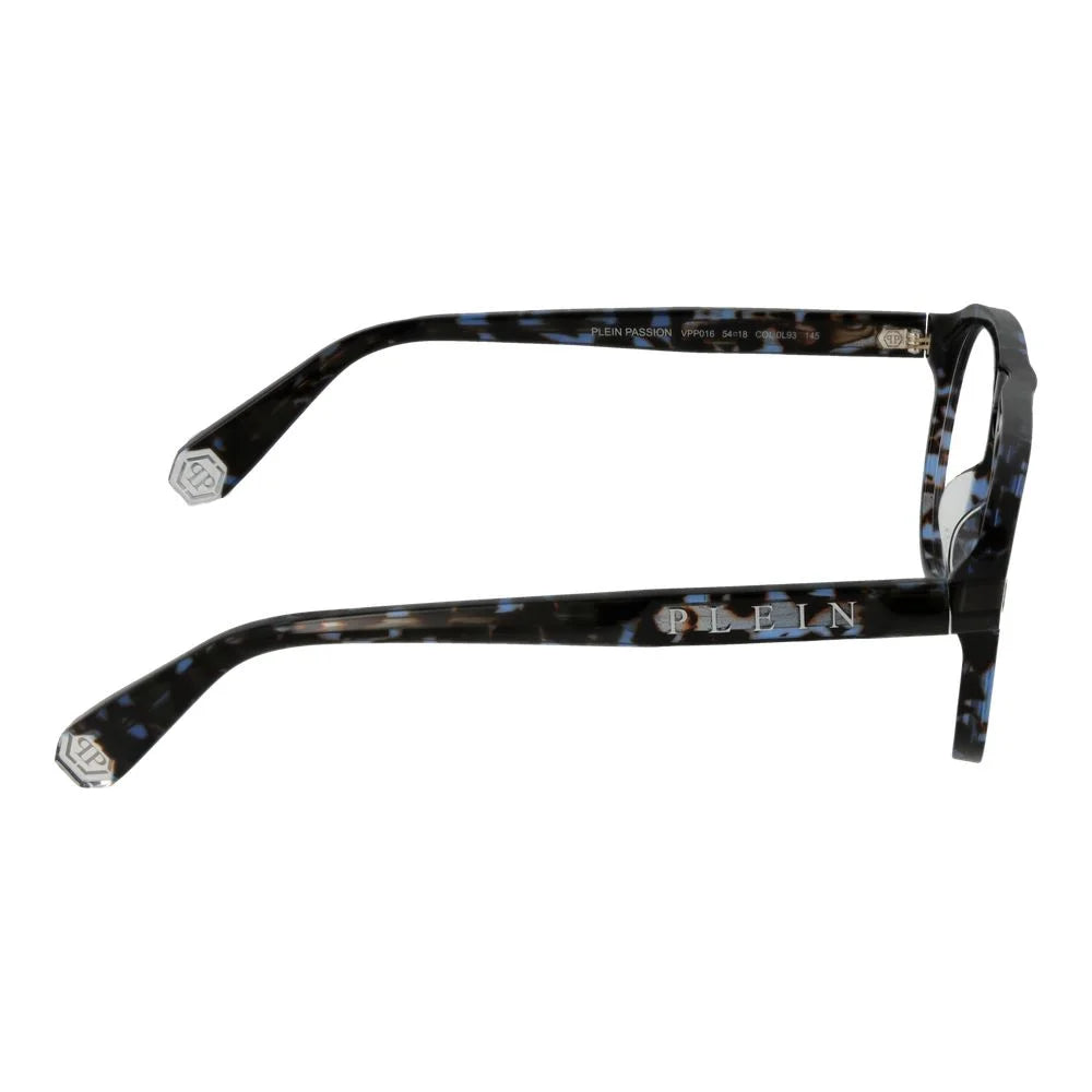 Philipp Plein Blue Cellulose Acetate Glasses (Frames) - Eyeglasses