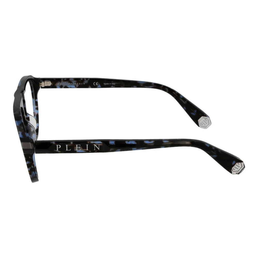 Philipp Plein Blue Cellulose Acetate Glasses (Frames) - Eyeglasses