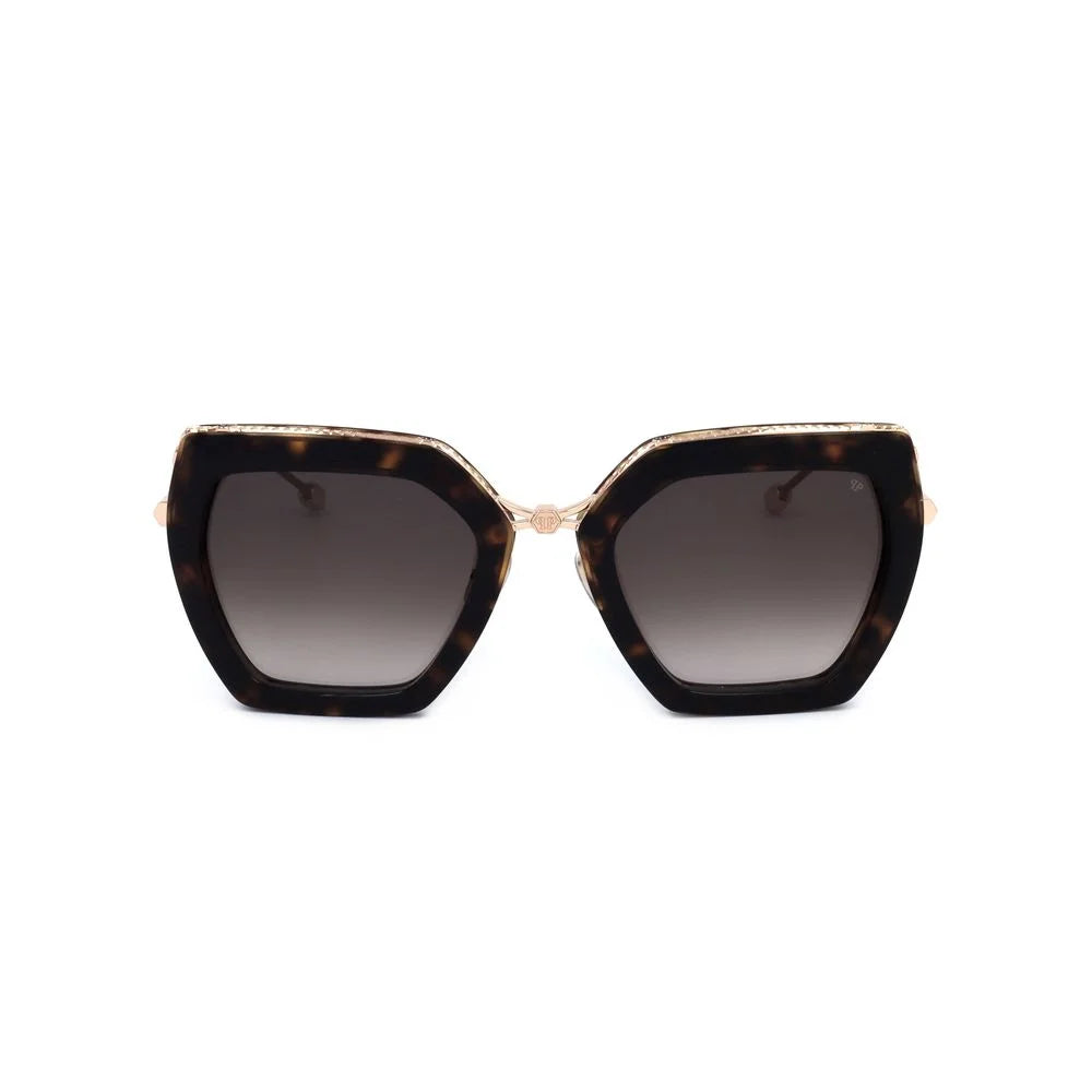 Philipp Plein Gold Metal Sunglasses
