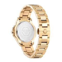 Philipp Plein Gold Stainless Steel Dress Watch