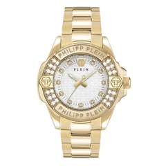 Philipp Plein Gold Stainless Steel Dress Watch