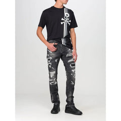 Philipp Plein Gray Denim Slim Fit Jeans - W33