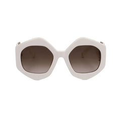 Philipp Plein White Acetate Sunglasses