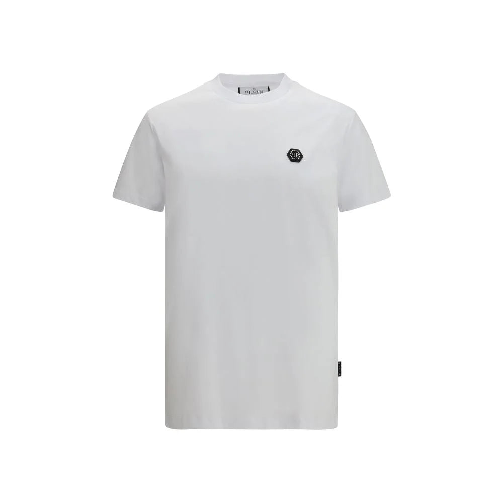 Philipp Plein White Cotton T-Shirt