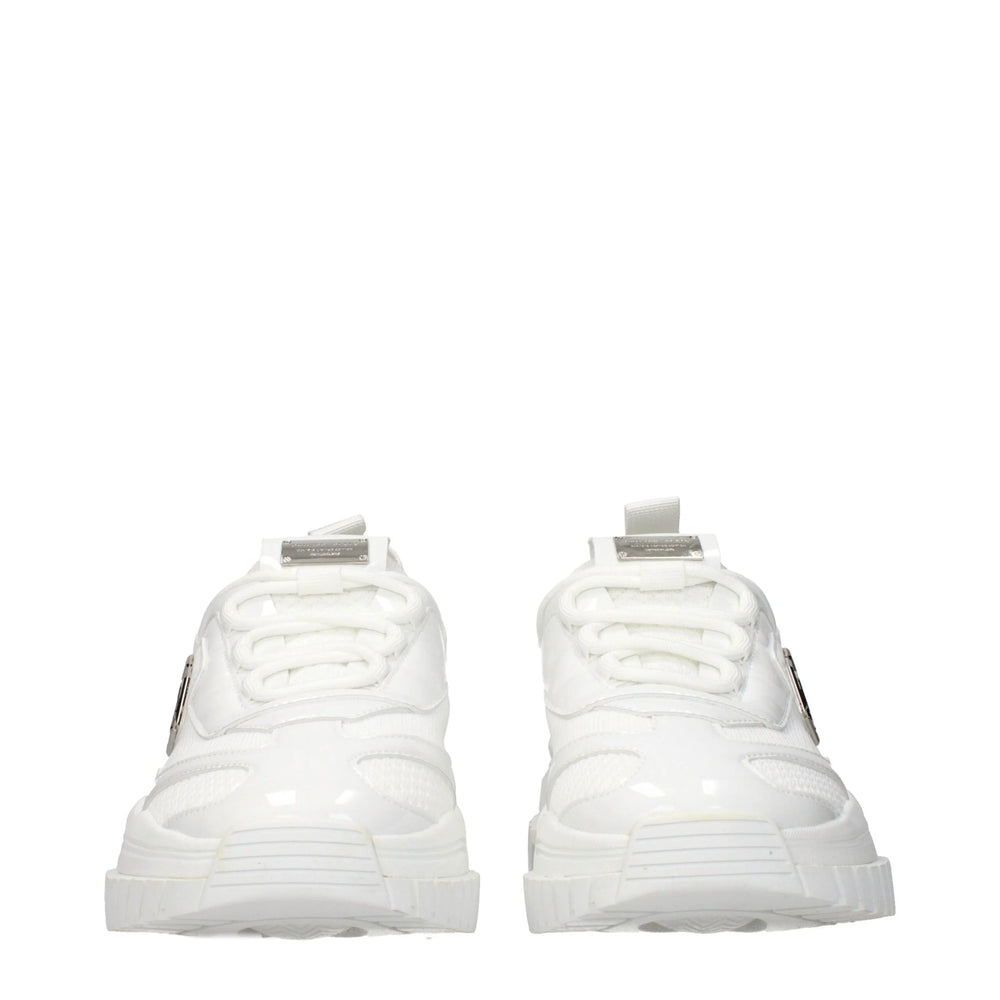 Philipp Plein White Fabric Chunky Sneakers - EU40/US7