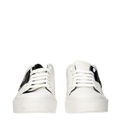 Białe sneakersy Philipp Plein ze skóry - EU40/US7