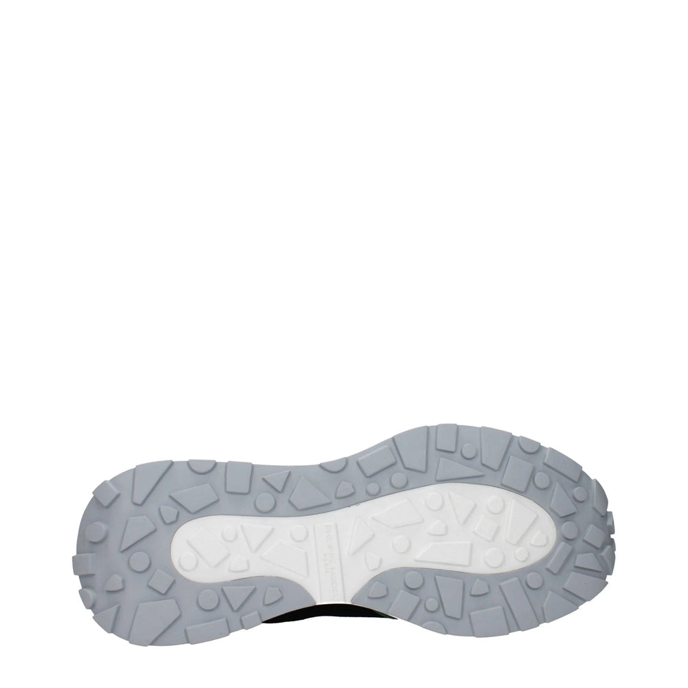 Philippe Model Black Fabric Athletic Sneakers - EU41/US8