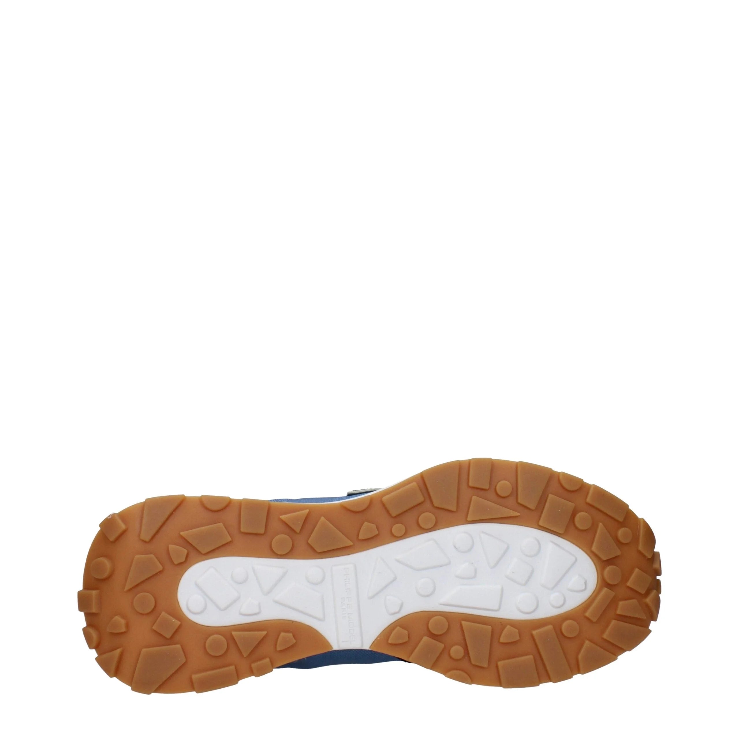 Philippe Model Blue Fabric Athletic Sneakers - EU41/US8