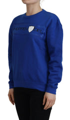 Philippe Model Blue Printed Long Sleeves Pullover Sweater - IT38|XS - Sweaters