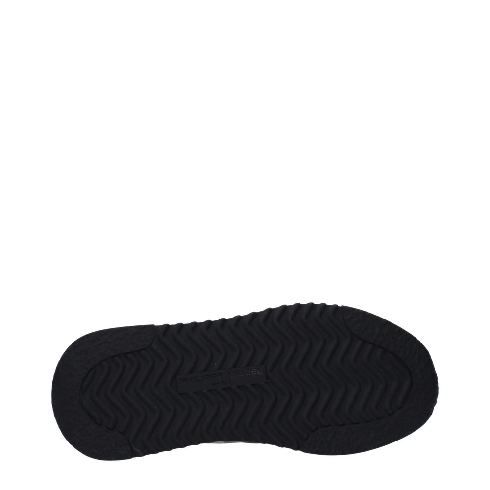 Philippe Model Gray Fabric Sneakers