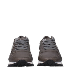 Philippe Model Gray Leather Sneakers - EU41/US8