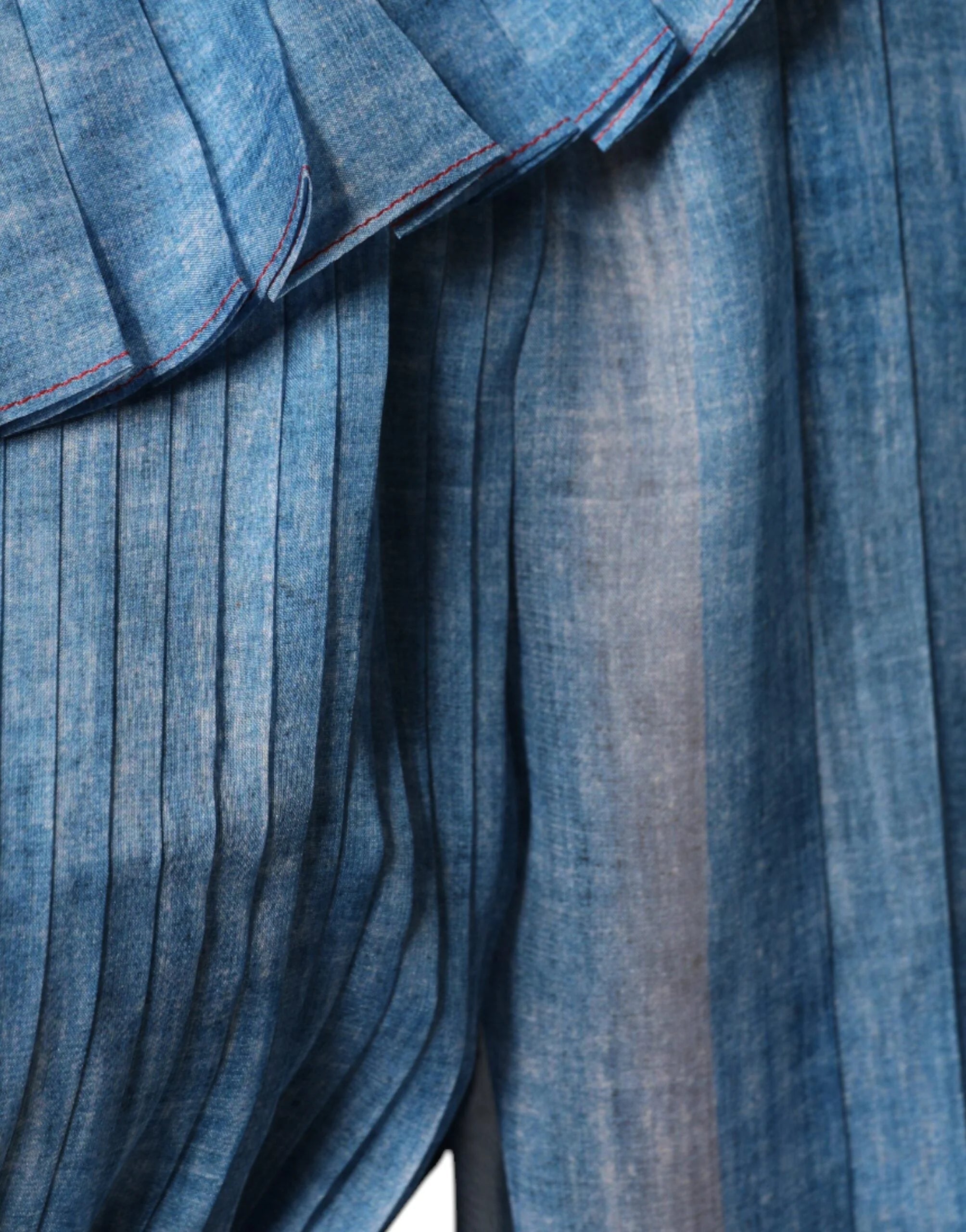 Philosophy Blue Layered Long Sleeve Dress - IT40|S - Dresses