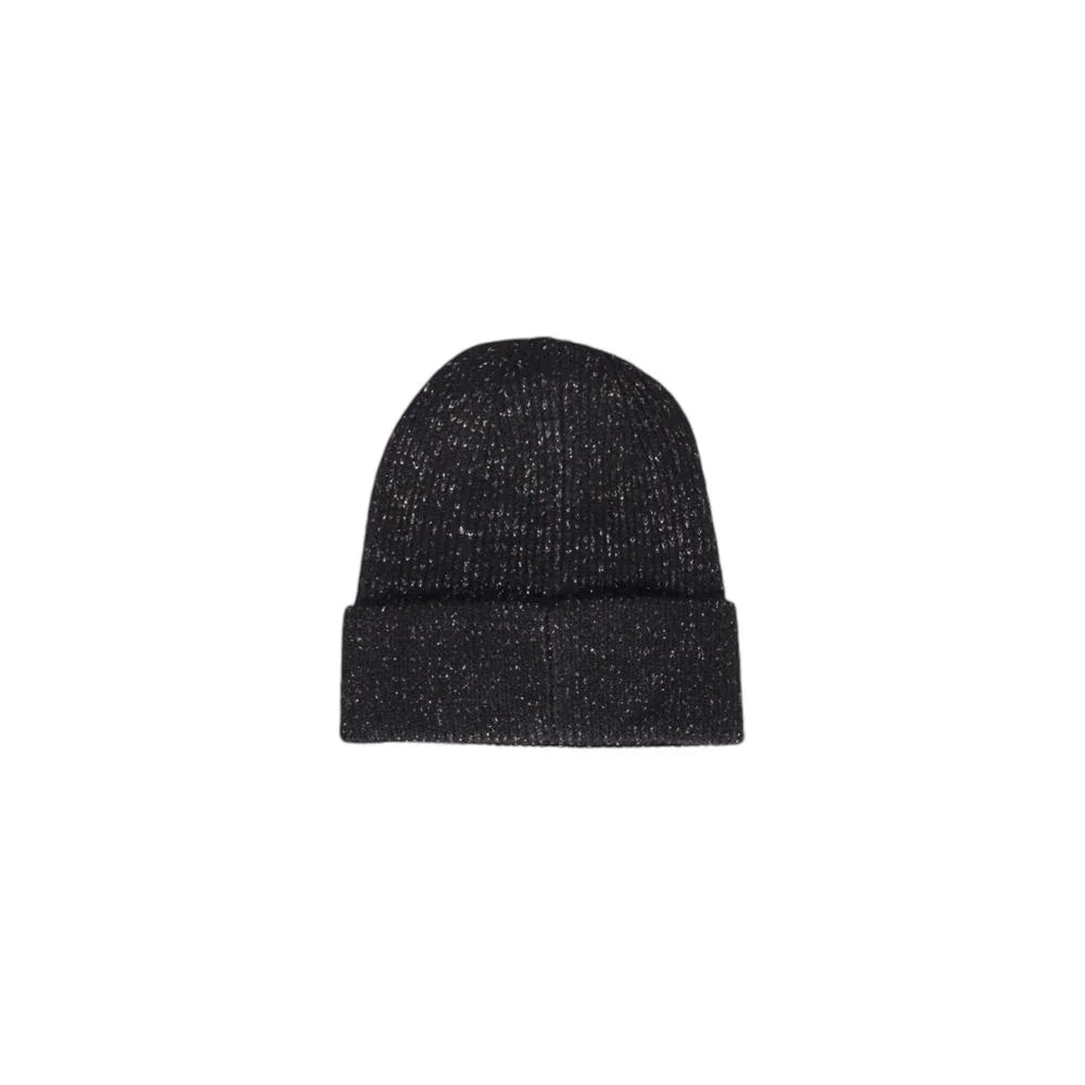 Pieces Black Recycled Polyester Caps Baseball Hat - UNI - Beanies