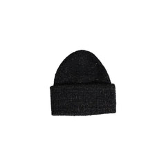 Pieces Black Recycled Polyester Caps Baseball Hat - UNI - Beanies