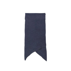 Pieces Blue Recycled Polyester Scarf - One Size