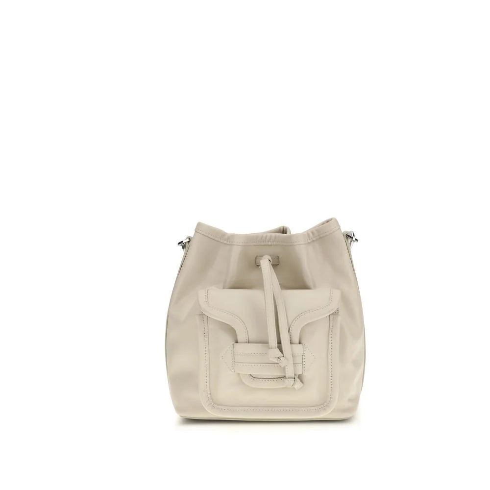 Pierre Hardy Beige Calf Leather Bos Taurus Backet Bag