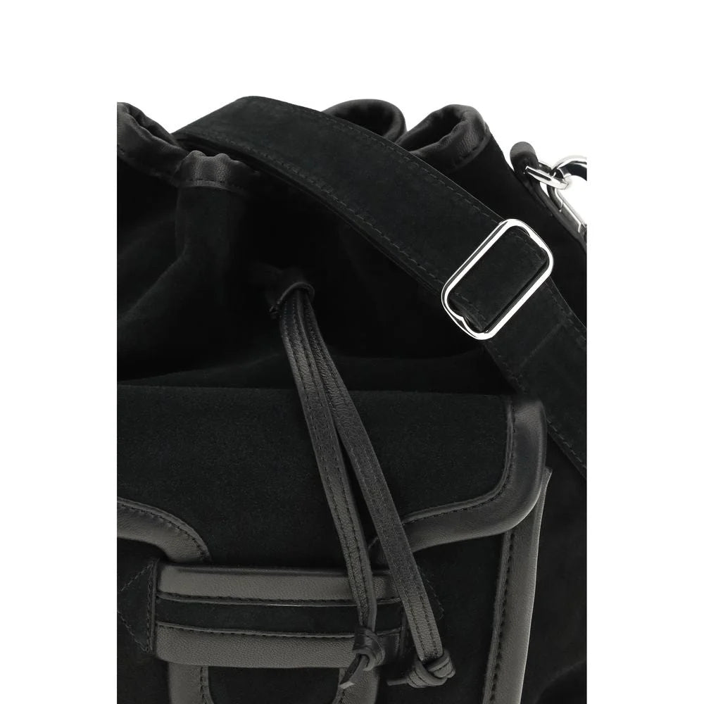 Pierre Hardy Black Calf Leather Bos Taurus Backet Bag