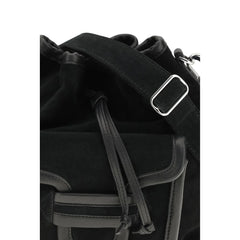 Pierre Hardy Black Calf Leather Bos Taurus Backet Bag