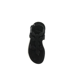 Pierre Hardy Black Calf Leather Bos Taurus Platform Sandals - EU41/US11