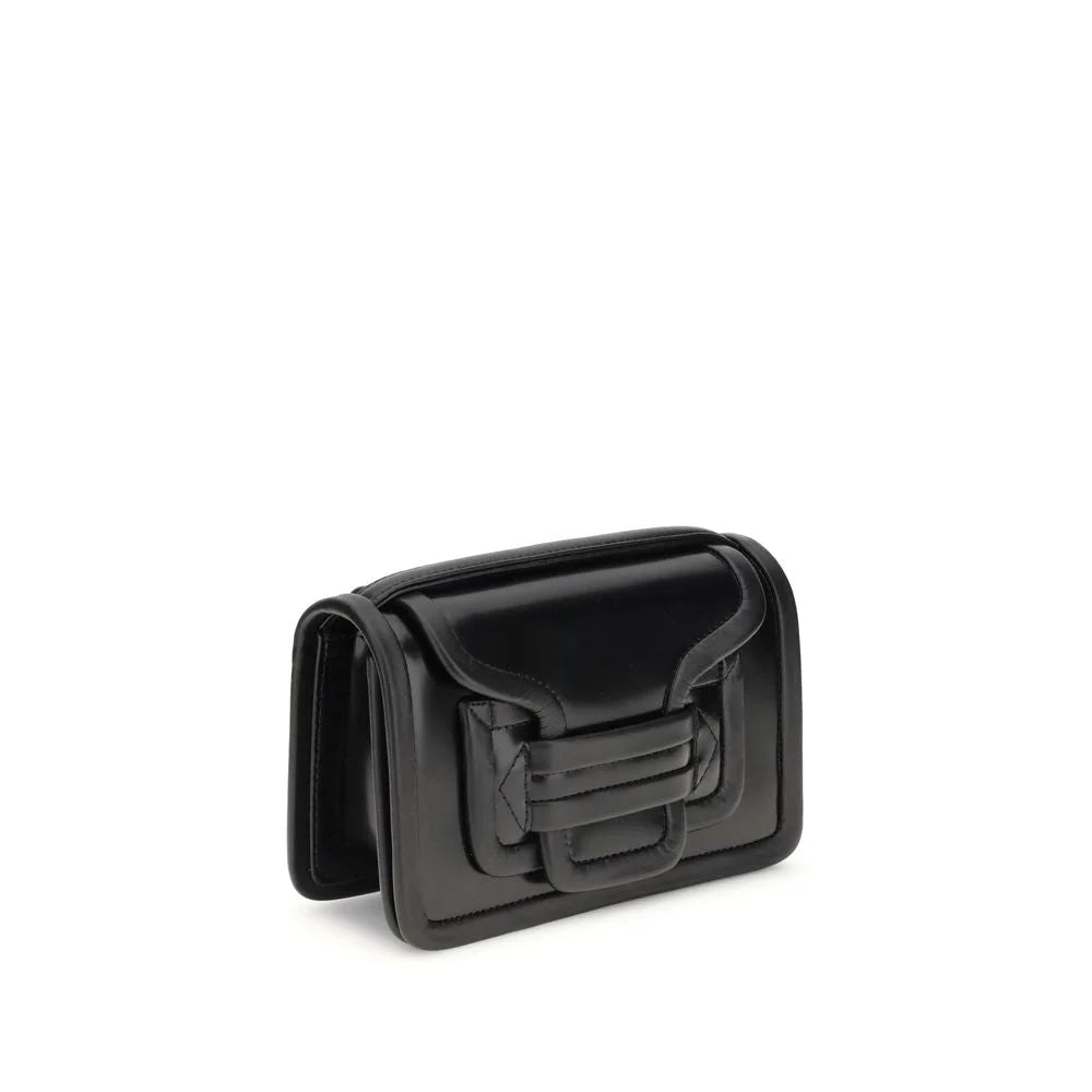 Pierre Hardy Black Calf Leather Bos Taurus Shoulder Bag