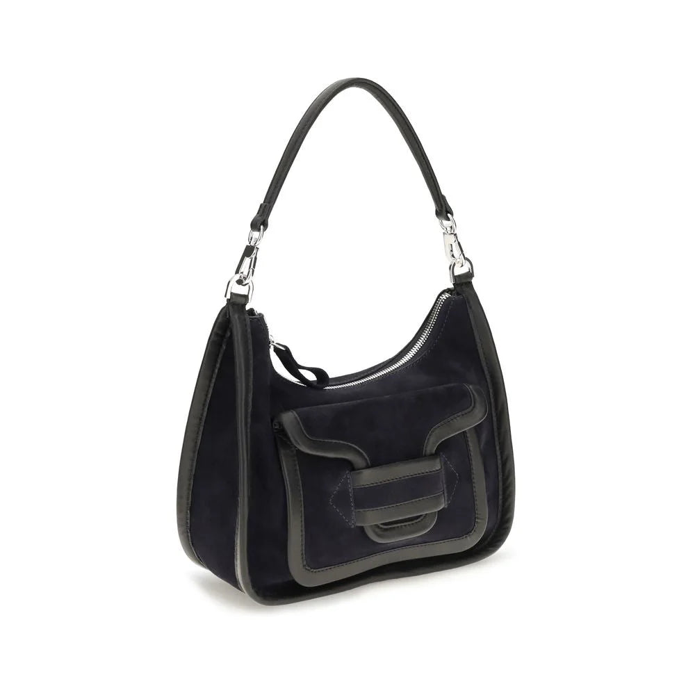 Pierre Hardy Black Calf Leather Bos Taurus Shoulder Bag