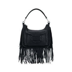 Pierre Hardy Black Calf Leather Bos Taurus Shoulder Bag