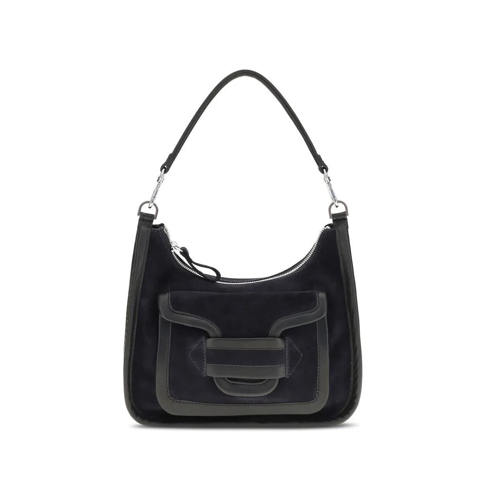 Pierre Hardy Black Calf Leather Bos Taurus Shoulder Bag