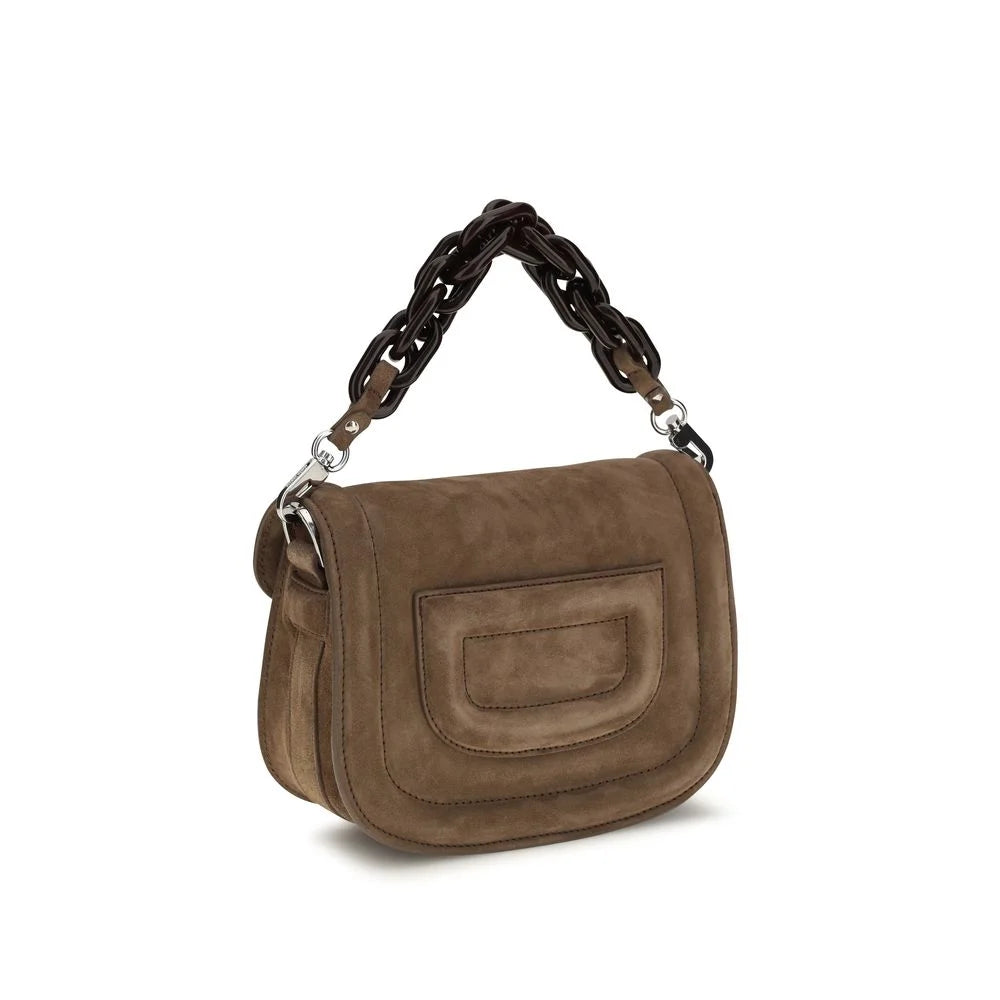 Pierre Hardy Brown Goatskin Shoulder Bag