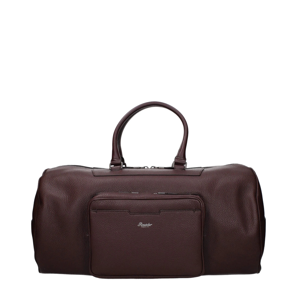 Pineider Brown Leather Luggage And Travel