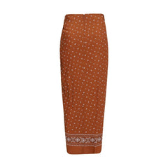 PINKO Bandana pattern pareo Skirt - S