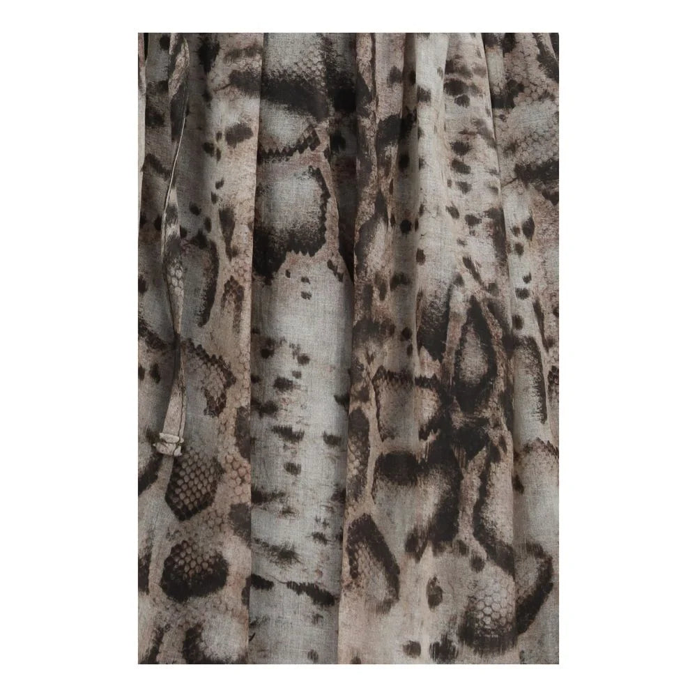 PINKO Beige Cotton Casual Dress - IT42 | L