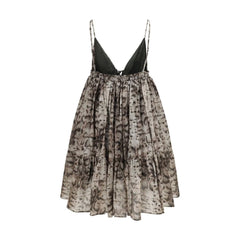 PINKO Beige Cotton Casual Dress - IT42 | L