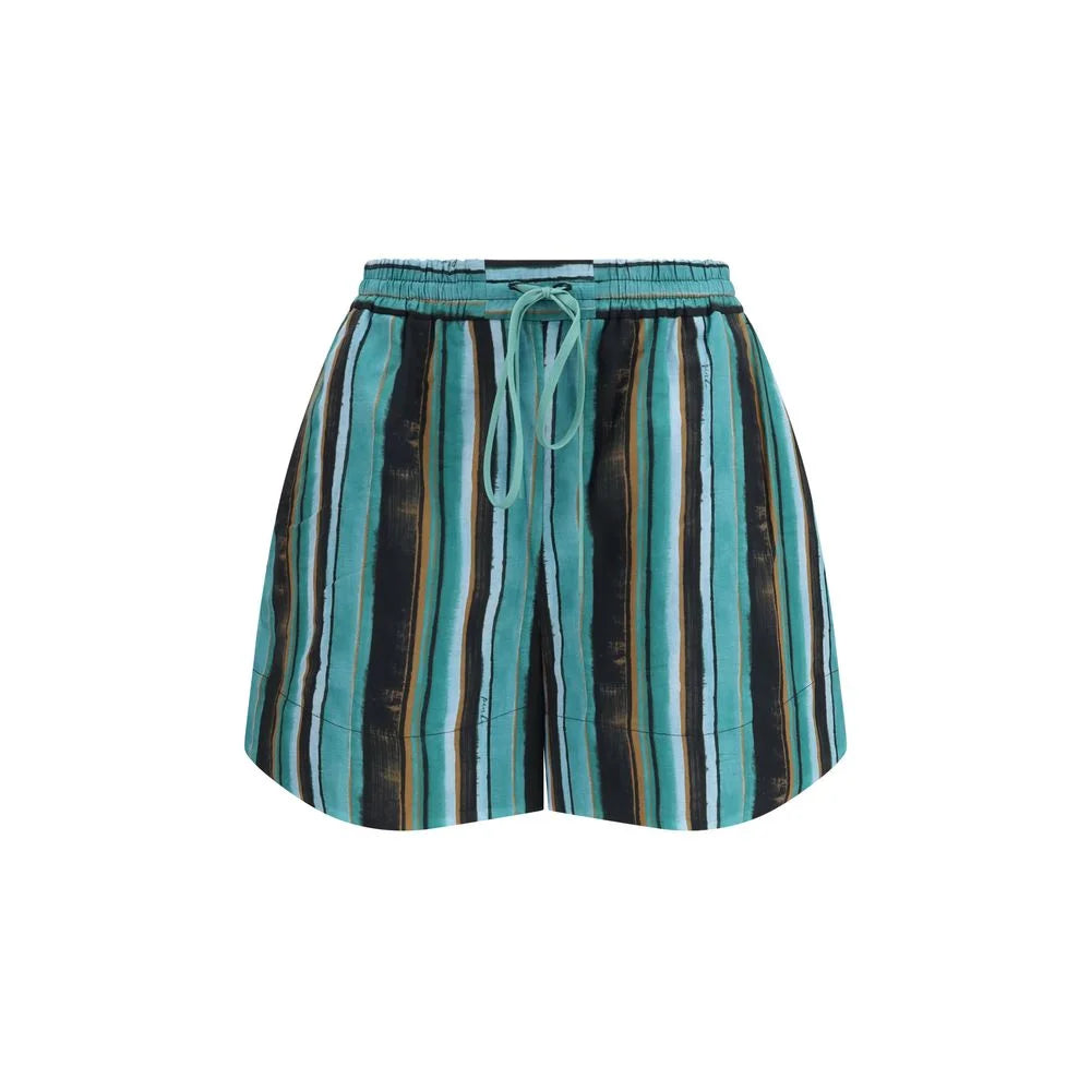 PINKO Bermude bicolor din bumbac