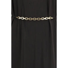 PINKO Black Acetate Casual Dress