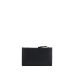 PINKO Black Calf Leather Bos Taurus Wallet